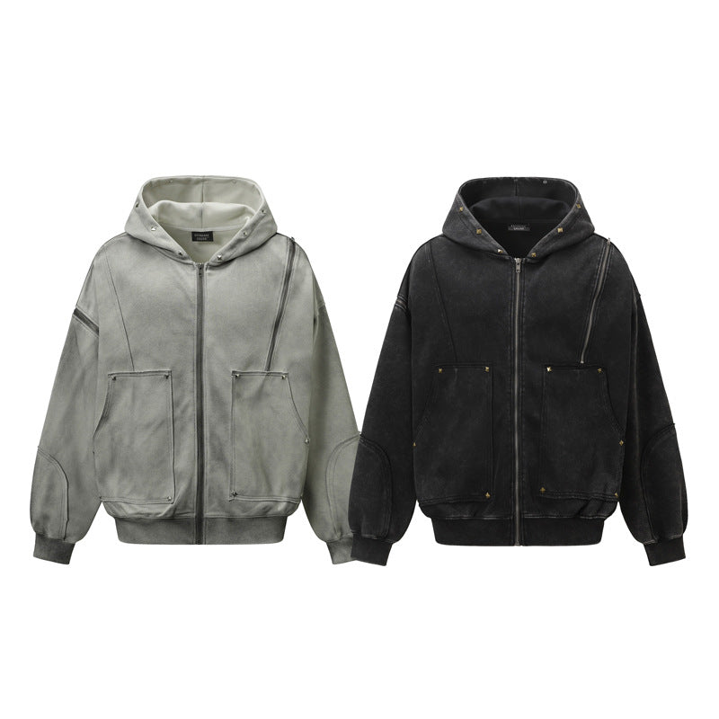 Streetwear Hoodie Vintage Hooded Sweater