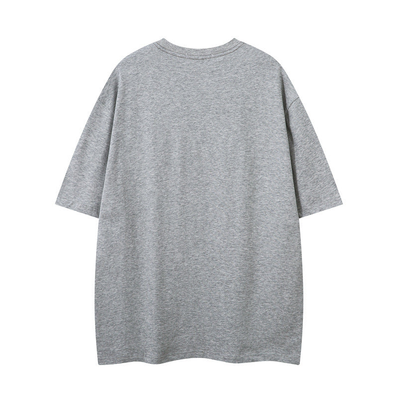 US drip outfits Summer Vintage Casual Loose Short Sleeve T-Shirts