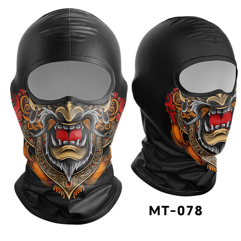 Cycling Windproof Hood Outdoor Cycling Sunscreen Ice Silk Fabric Scarf Face Towel
