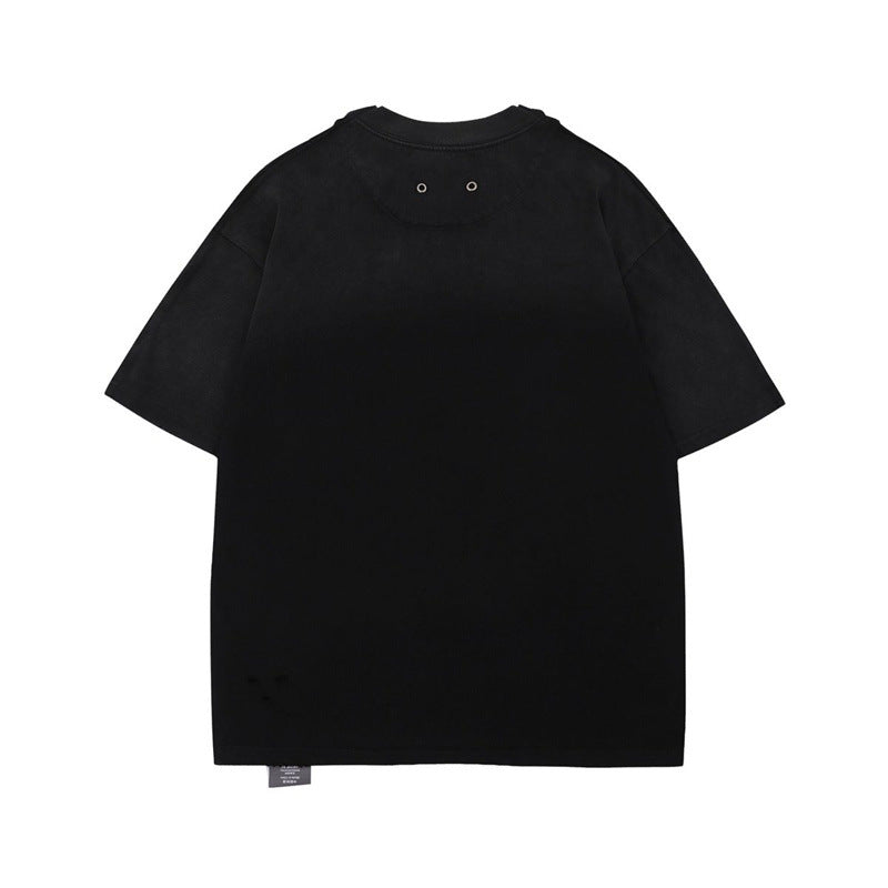 US drip outfits Summer Vintage Casual Loose Short Sleeve T-Shirts