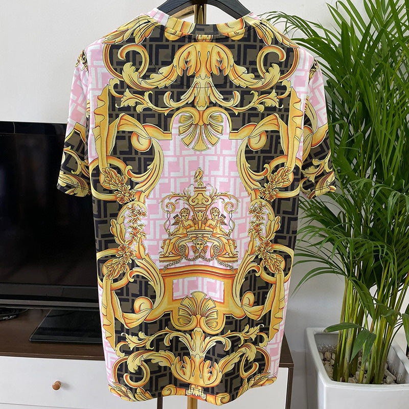 East Coast Shirts Spring/Summer Digital Print Casual Men's Short Sleeve T-Shirt