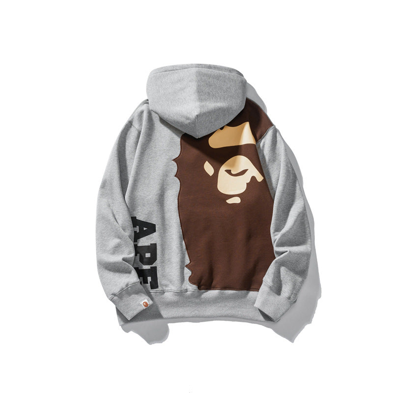 Ape Hoodie Sports Hooded Sweater Men's and Women's Hoodies