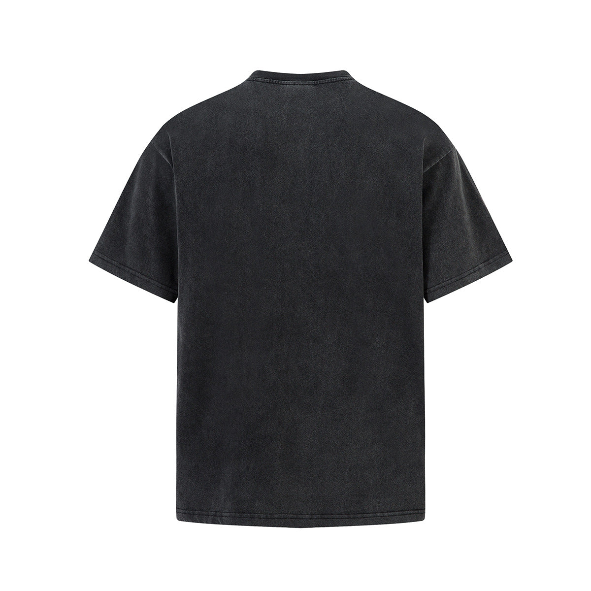 Retro Style Shirt For Men Summer Vintage Wash Short Sleeve T-Shirt