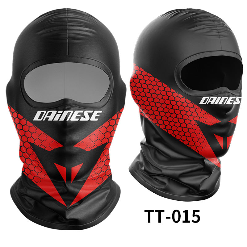 Cycling Windproof Hood Ice Silk Full Face Sunscreen
