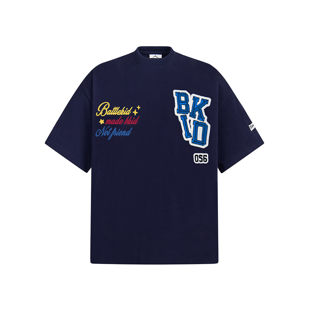 Hip Hop Clothes New York Vintage Summer Casual Loose Short Sleeve T-Shirt