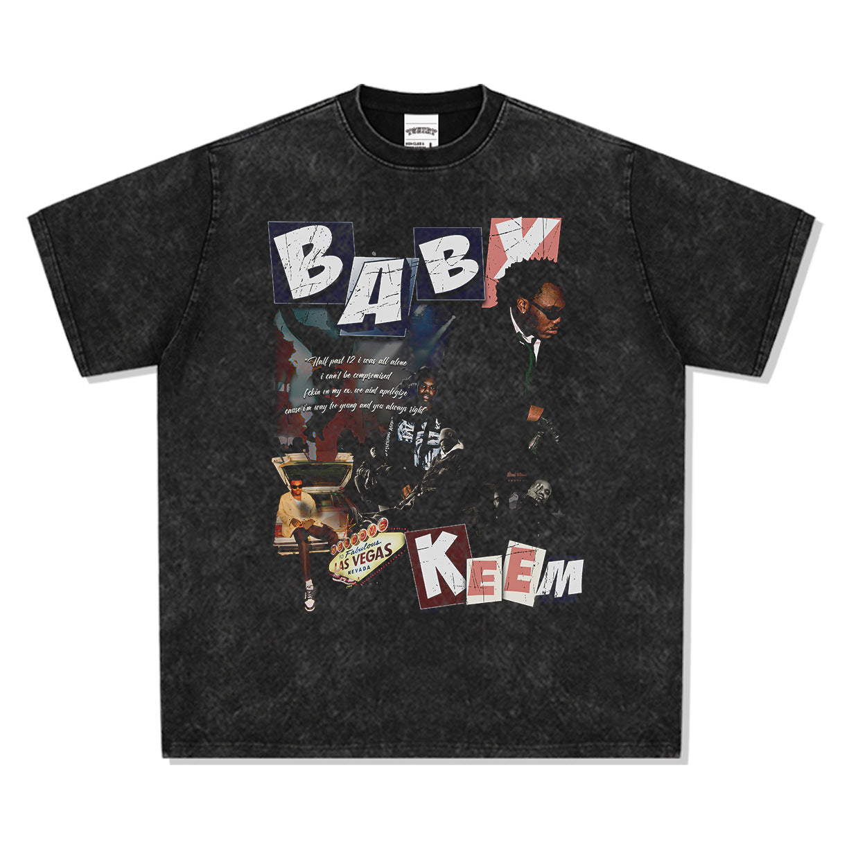 Marcas streetwear usa hip hop Baby Keem short sleeve t-shirt