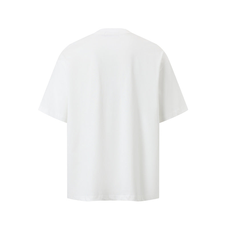 Casual Street Wear Vintage Character Print Short Sleeve T-Shirt