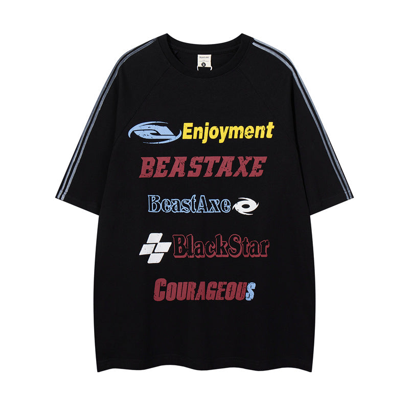 Y2K mens shirt summer loose