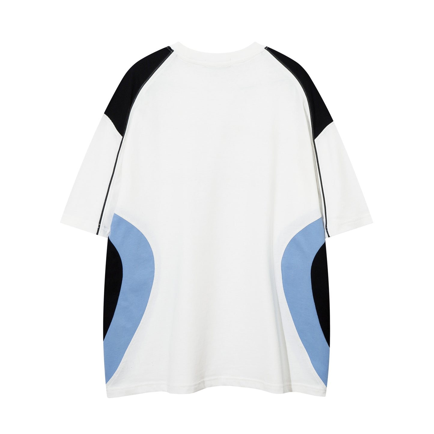 Racing oversized t shirt retro locomotive style t-shirt racing suit sweatshirt short sleeve t-shirt