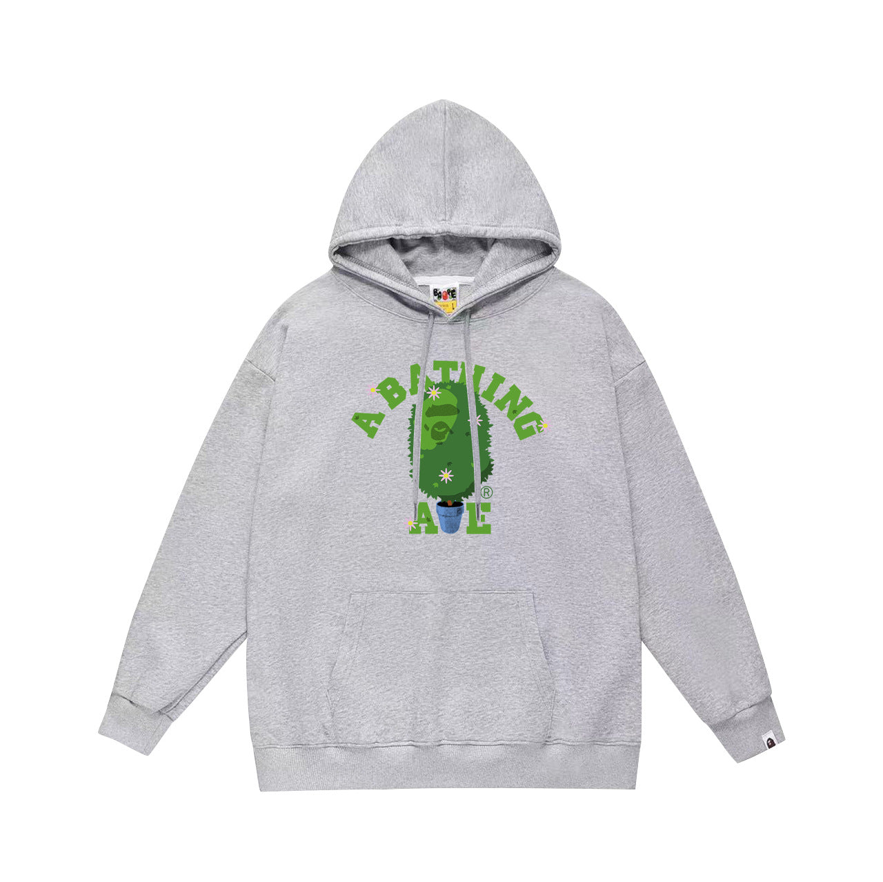 Ape Hoodie Autumn/Winter Letter Print Loose Hoodie Pullover Ape Sweater