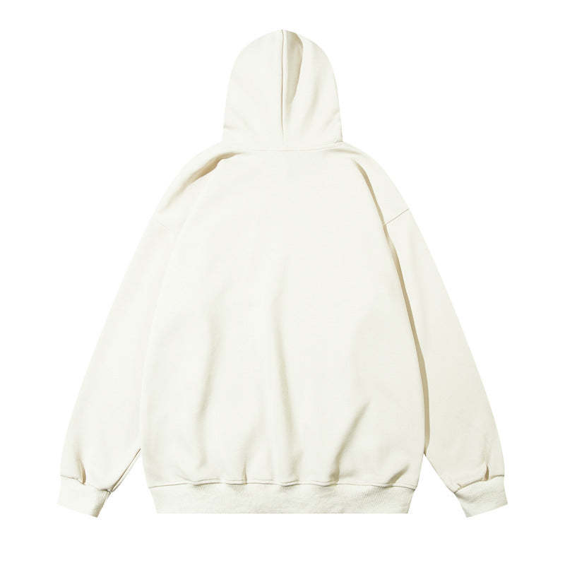 Streetwear Hoodie Cartoon Character Graffiti Print Hooded Sweater Loose Hip Hop