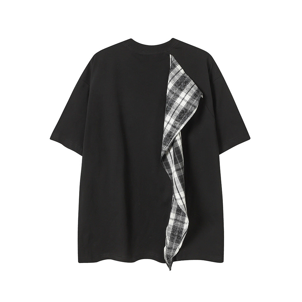Hip Hop Clothes New York Short Sleeve Bow Loose T-Shirt