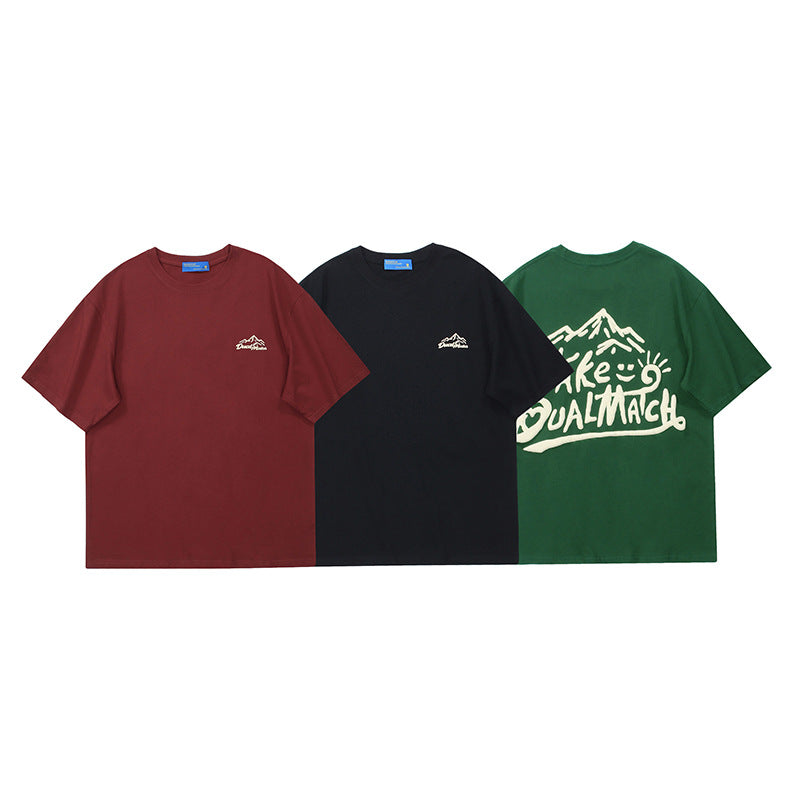 Vice streetwear vintage print short sleeve t-shirt
