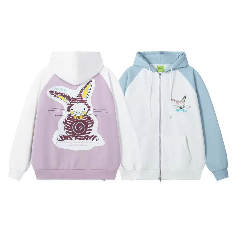 Vice streetwear cardigan jacket hooded sweater
