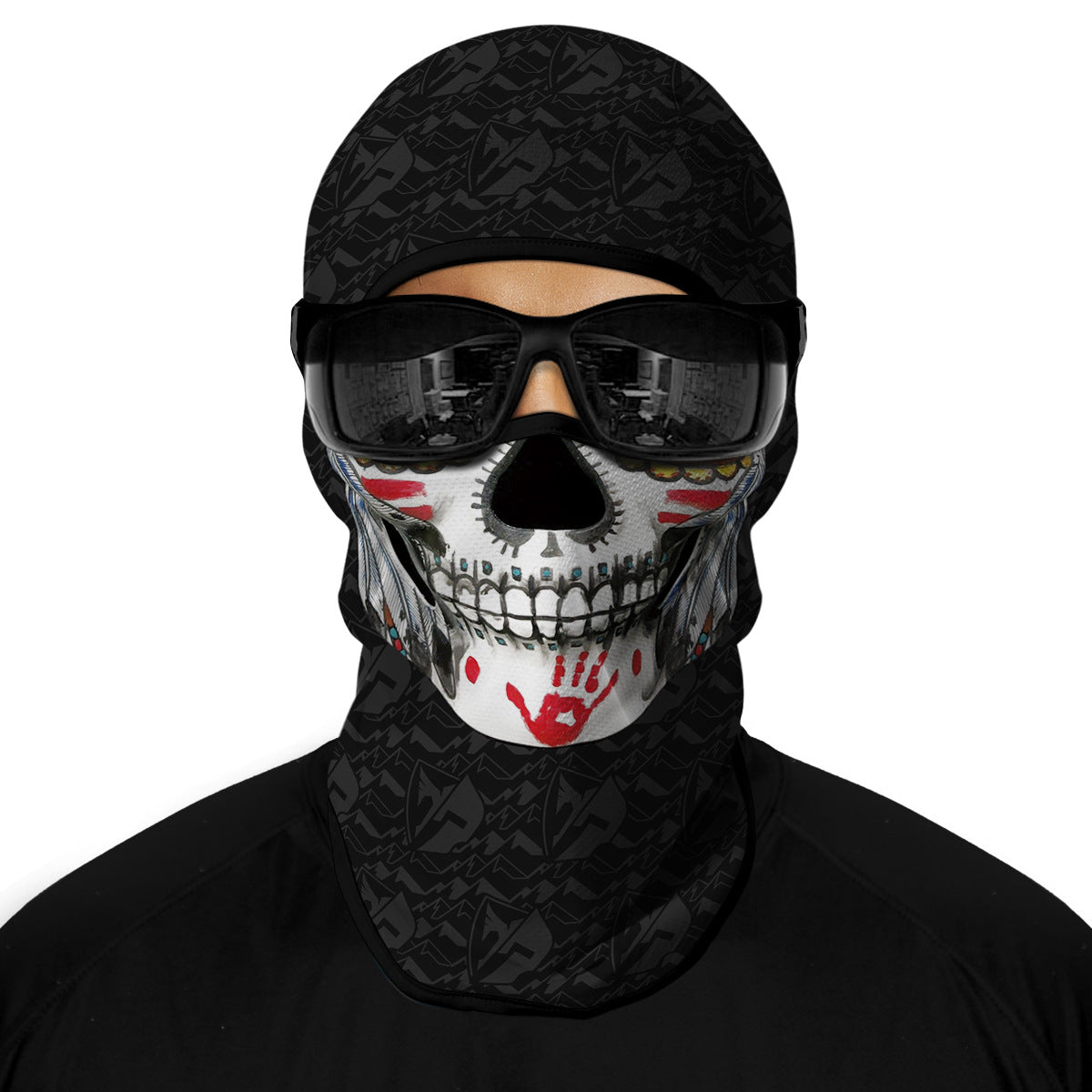 Cycling Windproof Hood Ice Silk Sunscreen Windproof 3D Headgear Men and Women