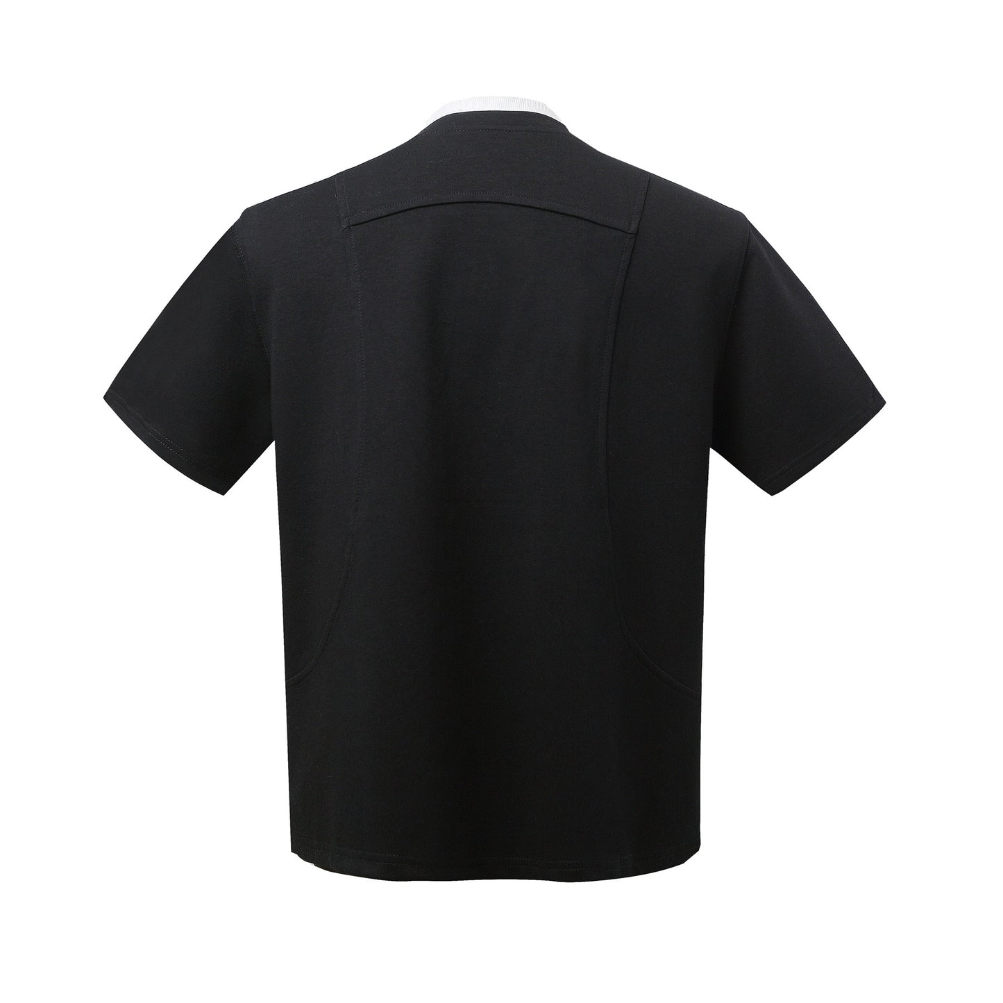 Unisex T-shirts fake two high-end space cotton T-shirts