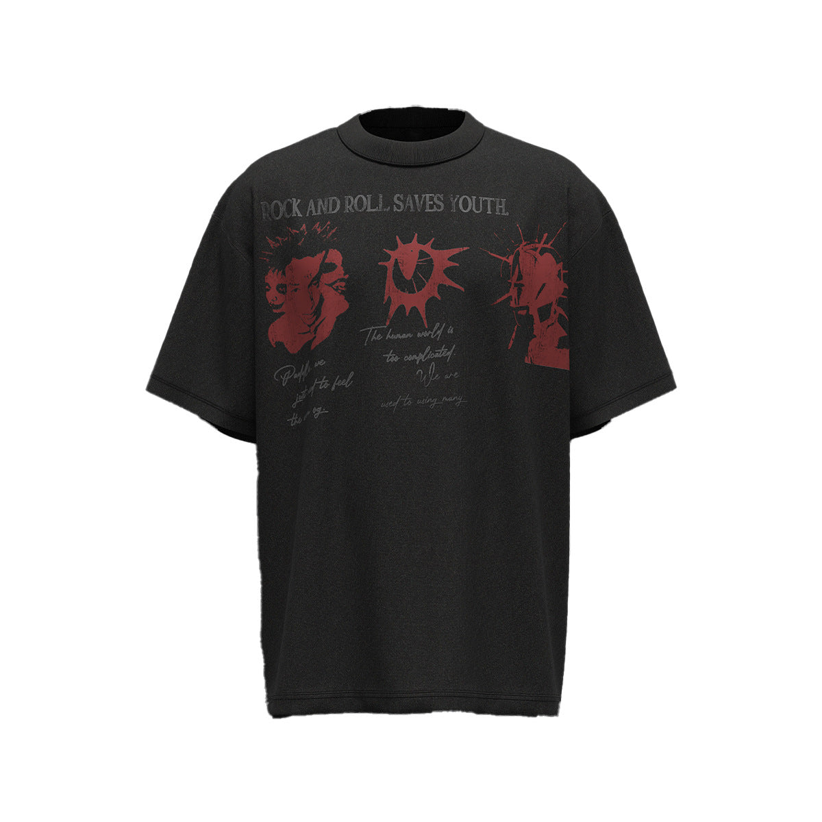 Remeras rock nacional summer hip hop print t-shirt short sleeve