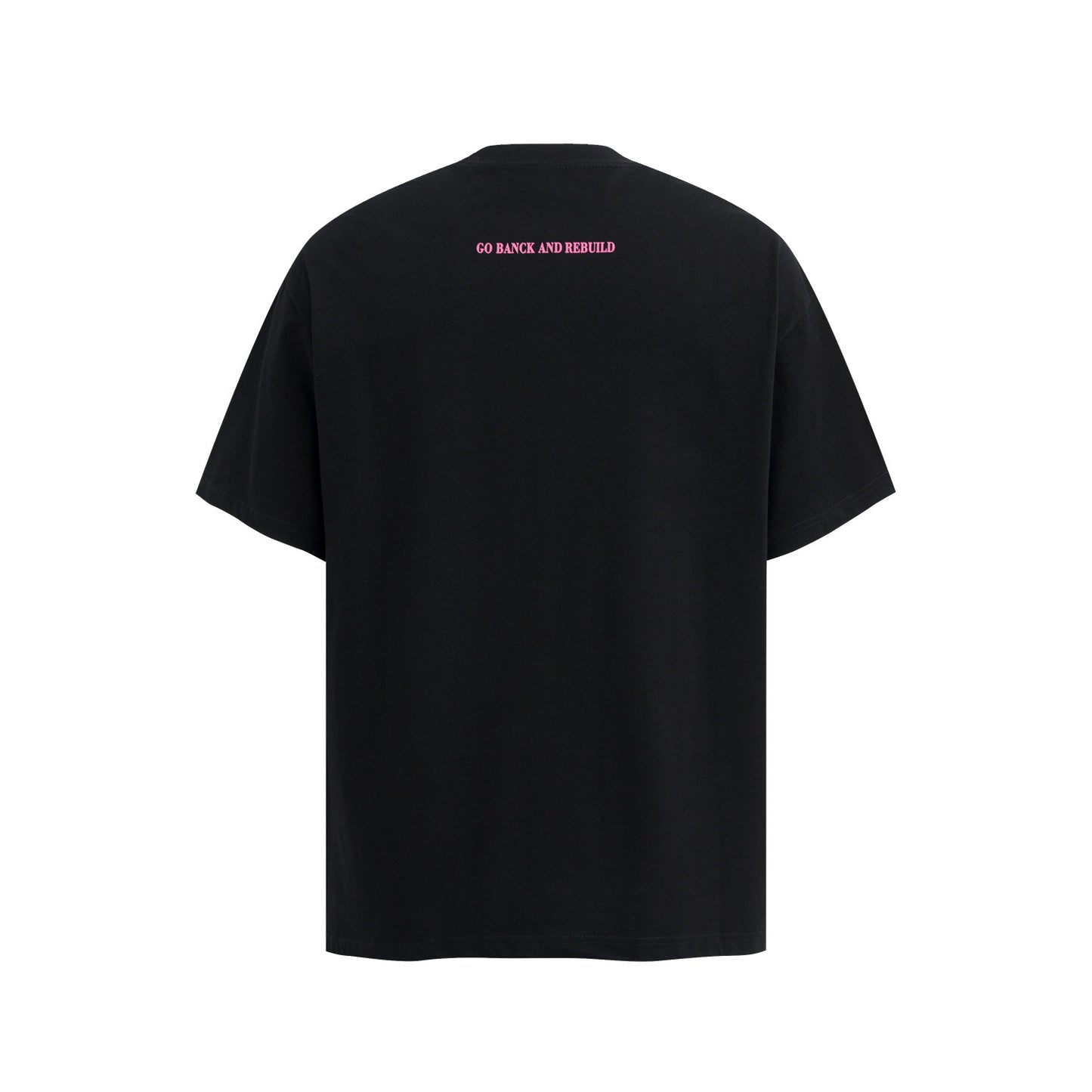 Hip Hop Clothing Summer Vintage gradual change print short sleeve T-shirt