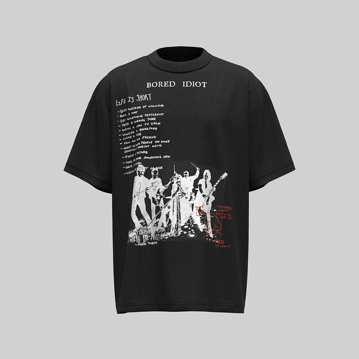 Ye T Shirt Summer Vintage Short Sleeve T-Shirt