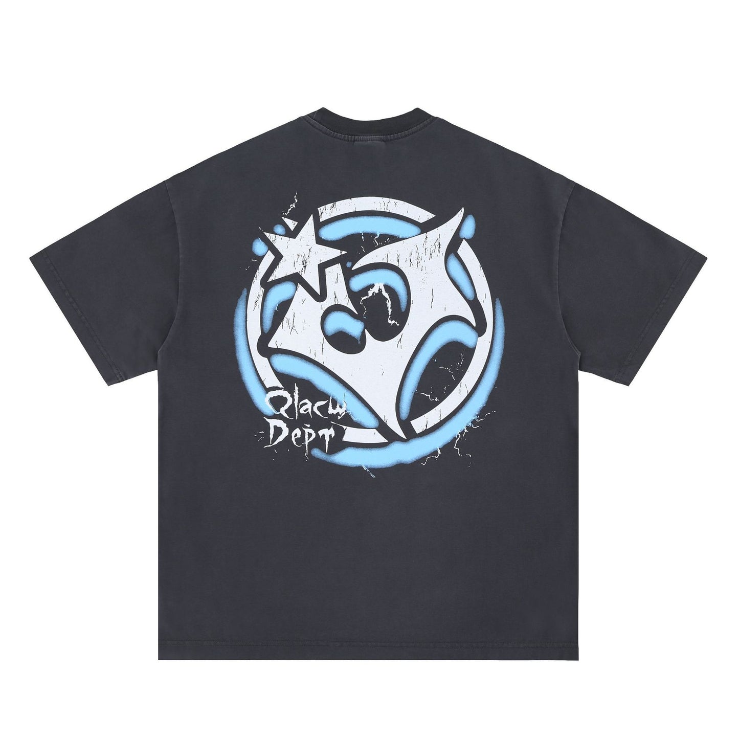 Vic Streetwear Thor Print Summer Short Sleeve T-Shirt Loose