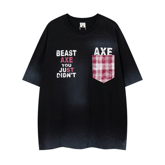 Y2K mens shirt T-shirt men's and women's short sleeves