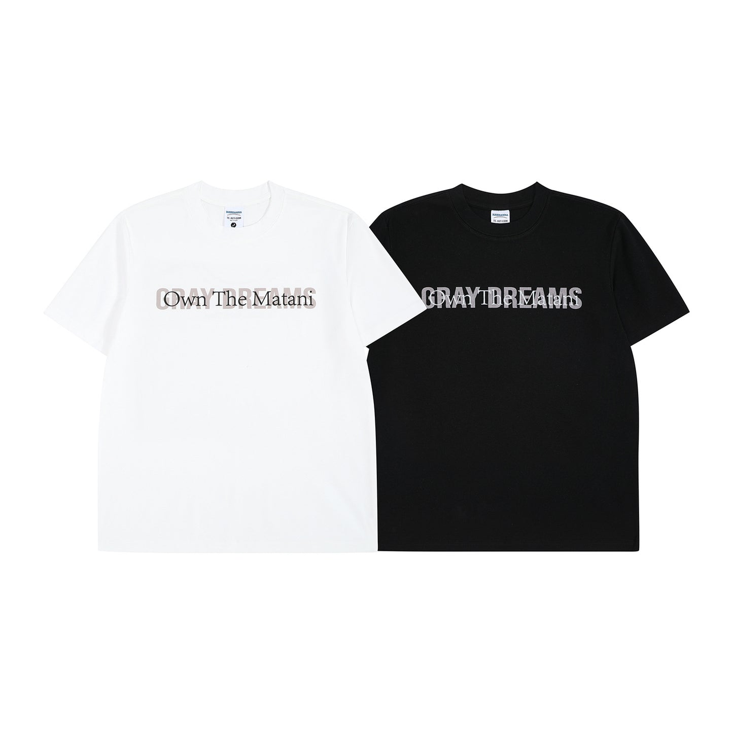 Unisex T-shirts Summer niche men's short-sleeved T-shirts