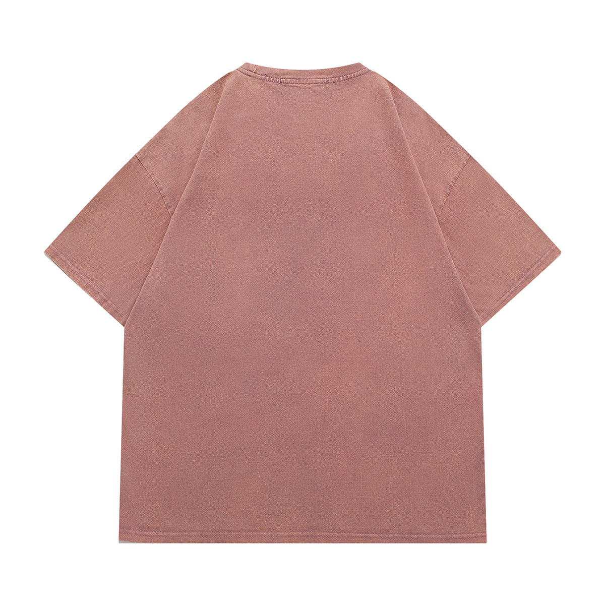 Hip hop shirt short sleeve character wash water old t-shirt