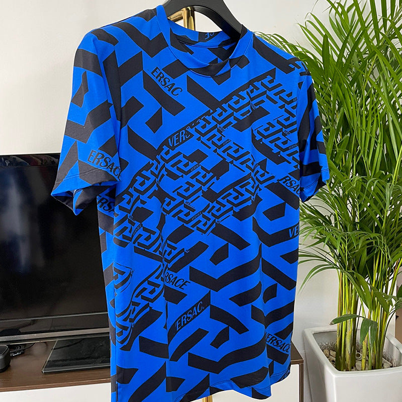 East Coast Shirts Spring/Summer Digital Print Fashion Casual Men's Short Sleeve T-Shirt