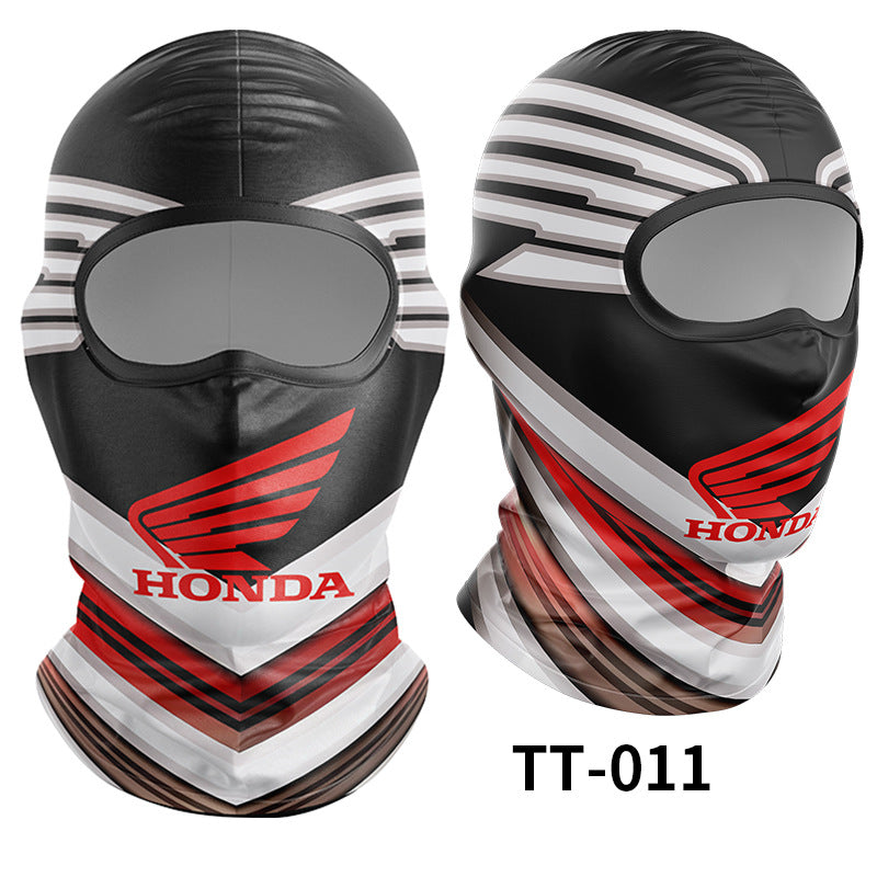 Cycling Windproof Hood Ice Silk Full Face Sunscreen