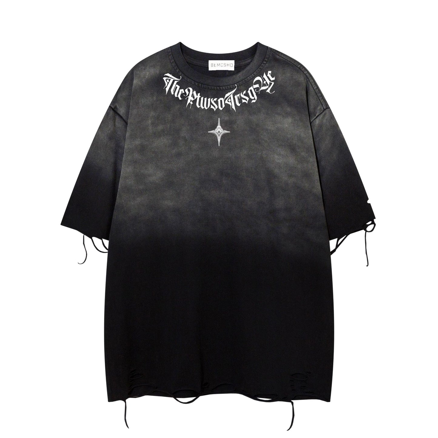 Hustle vintage summer wash short sleeve t-shirt