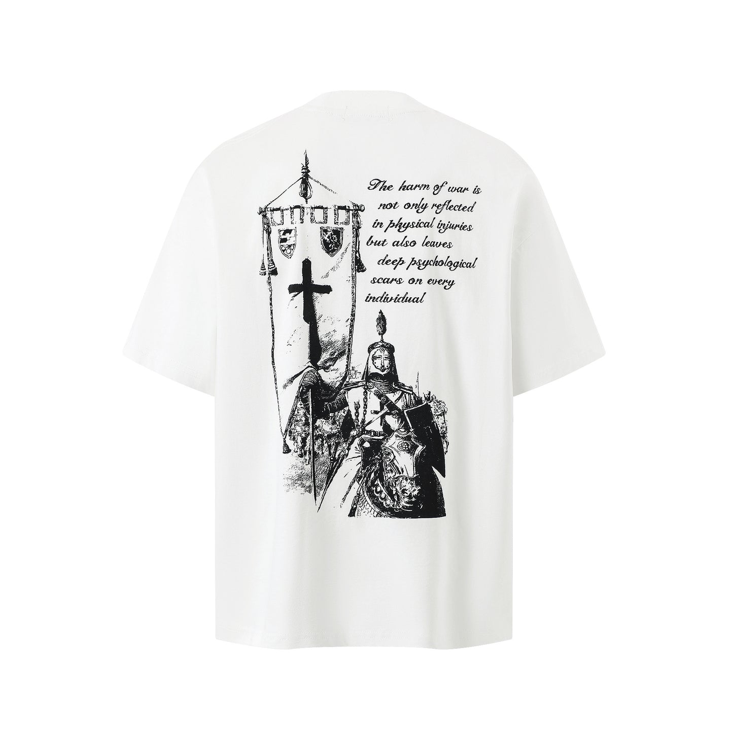Hip hop clothing new york summer short sleeve hip hop cross t-shirt
