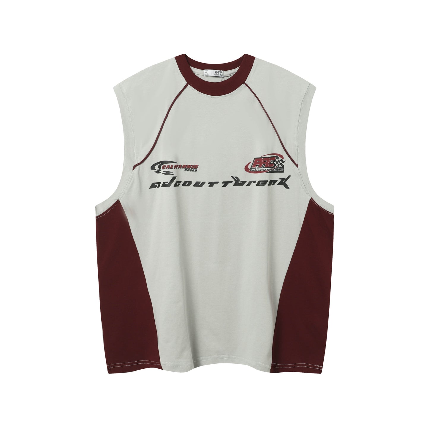 Hip Hop Clothing Racing Suit Vest