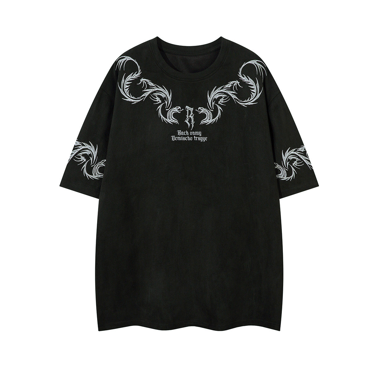 Vestimenta De Los 90 Summer Short Sleeve T-Shirt Embroidered Short Sleeve T-Shirt