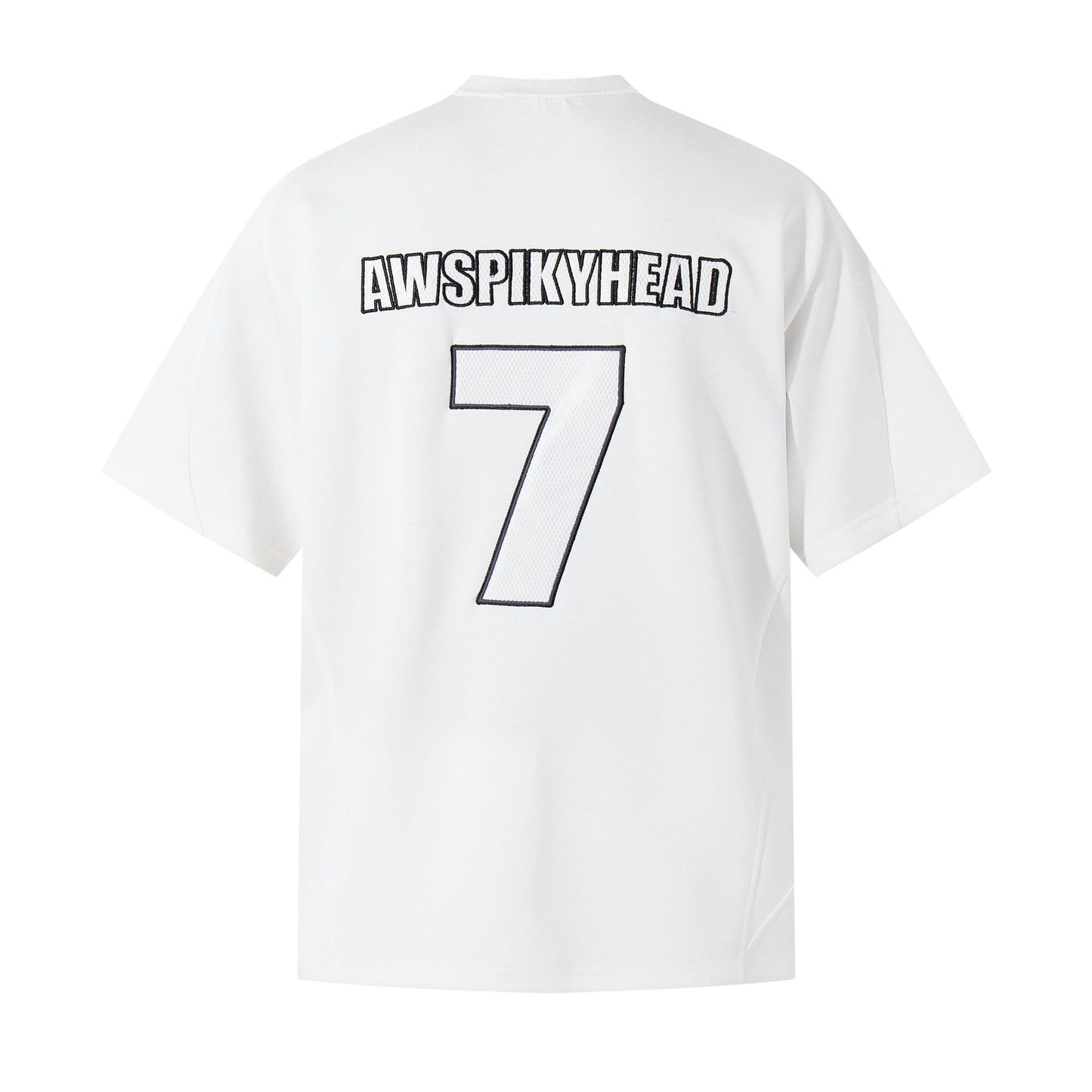 Hip hop shirt summer short-sleeved embroidered quick-drying sweatshirt T-shirt