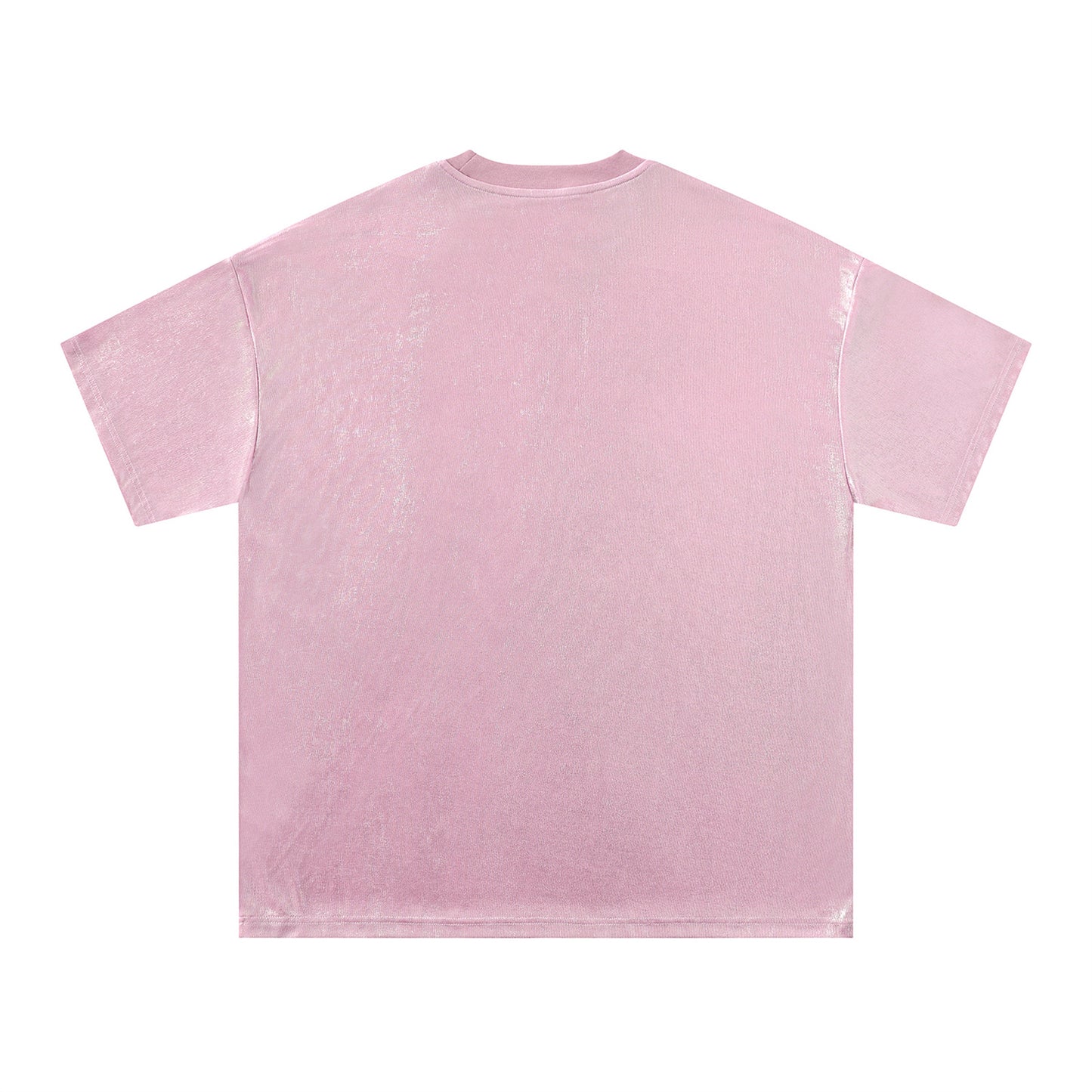 Distorted vintage crew neck short-sleeved t-shirt summer loose casual top