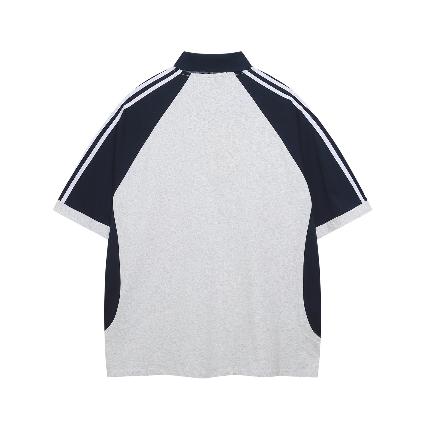 Hip hop clothing new york summer short-sleeved t-shirt embroidered lapel polo shirt
