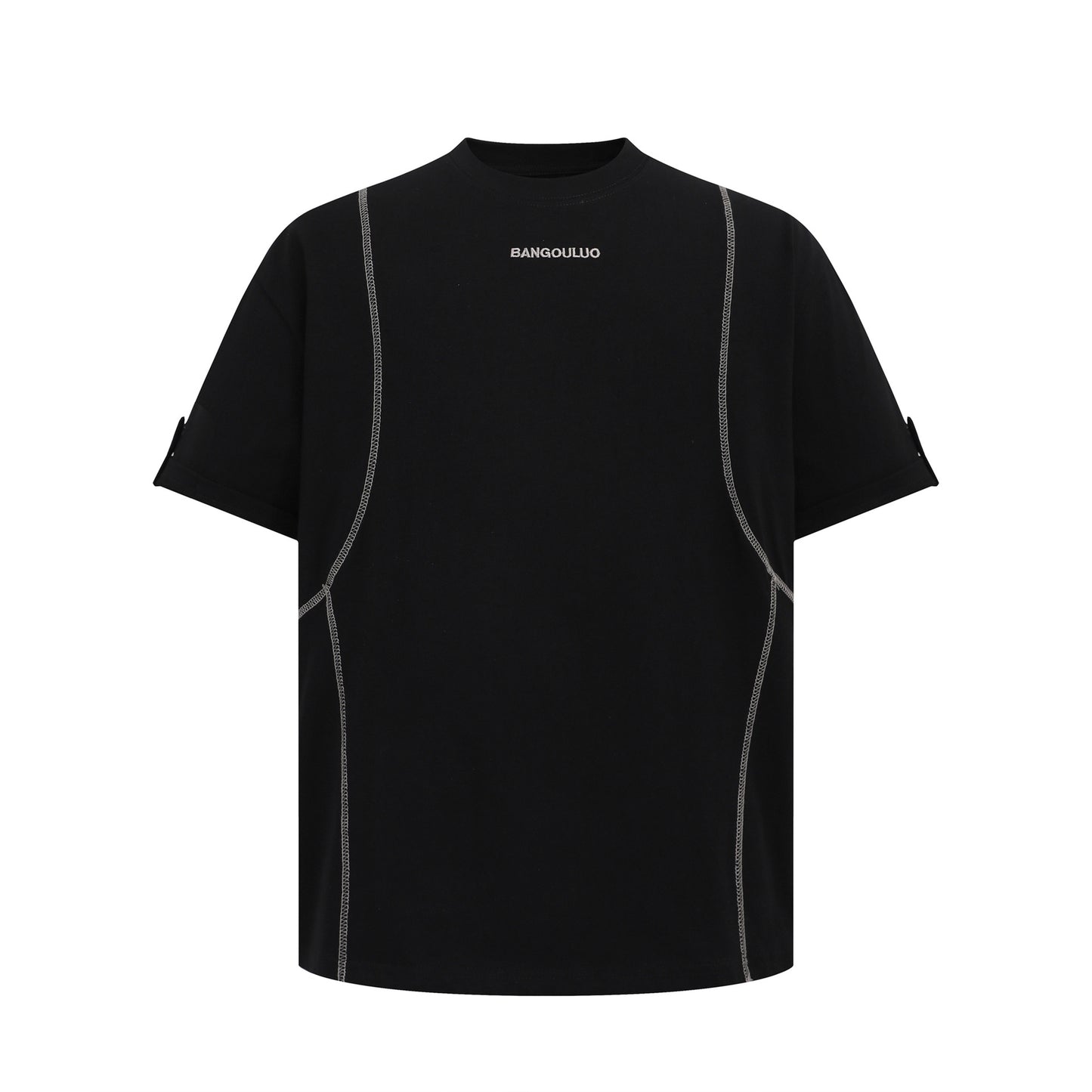 Unisex T-shirts Summer Embroidery Men's Loose Short Sleeve T-Shirt