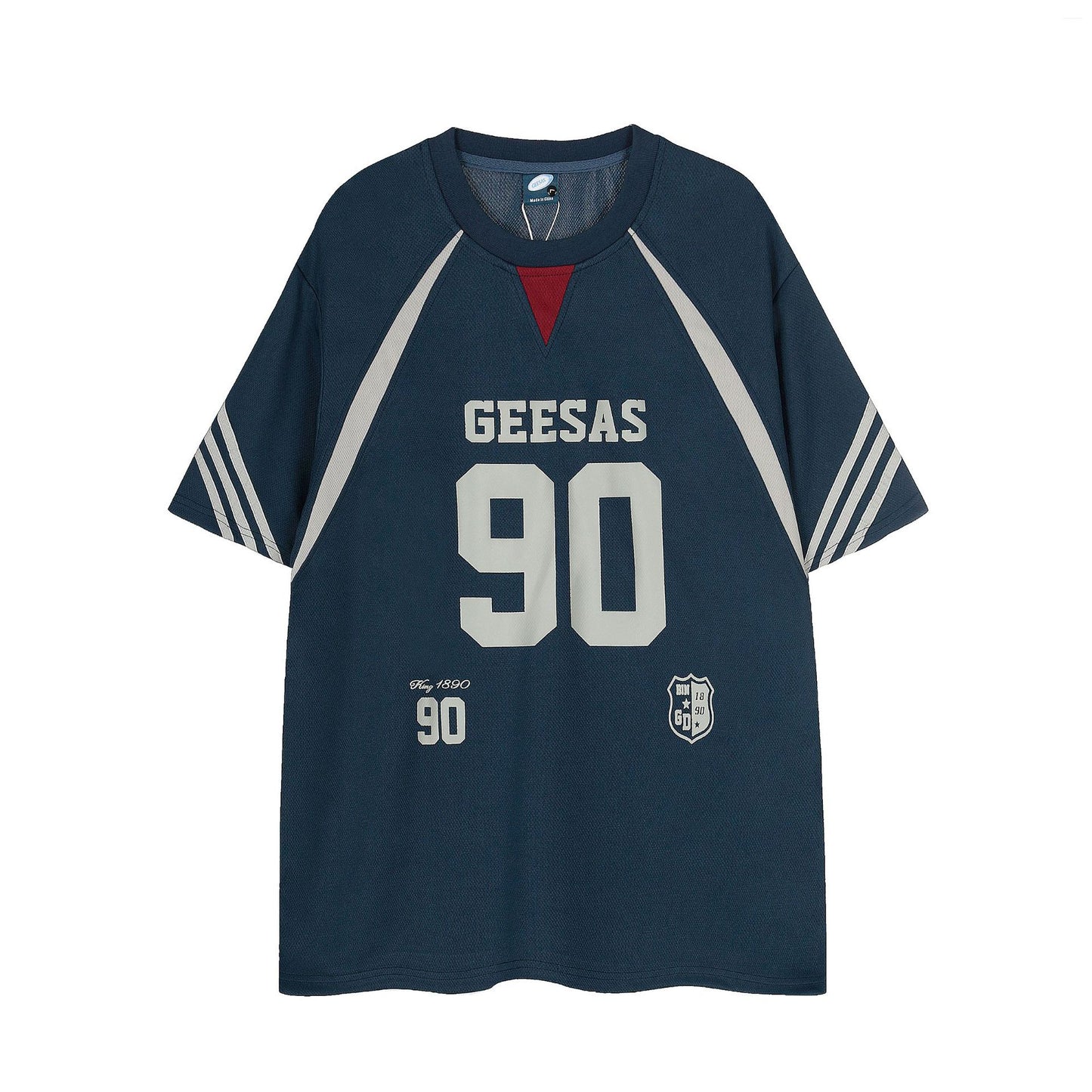 Hip hop clothing new york summer short-sleeved loose quick-drying baseball sweatshirt t-shirt