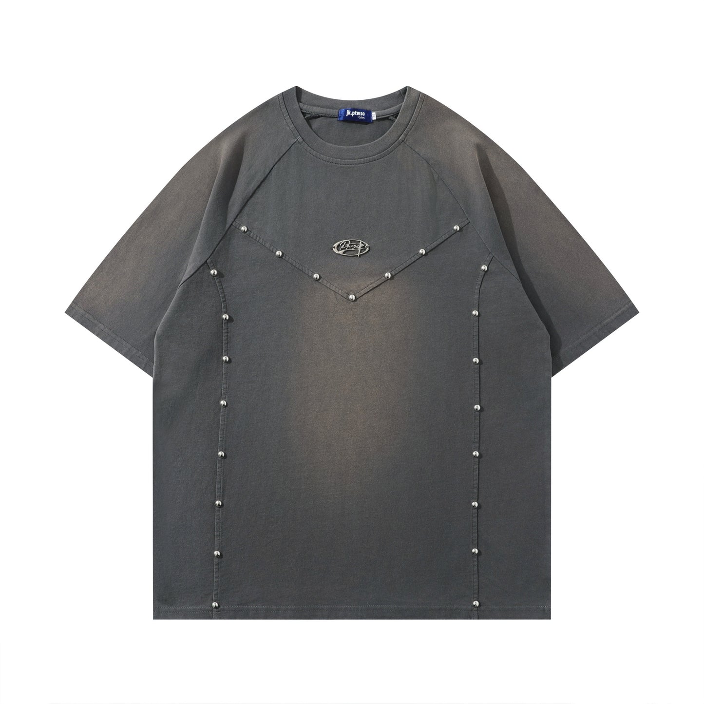 Hip Hop Clothing Vintage Loose Short Sleeve T shirt