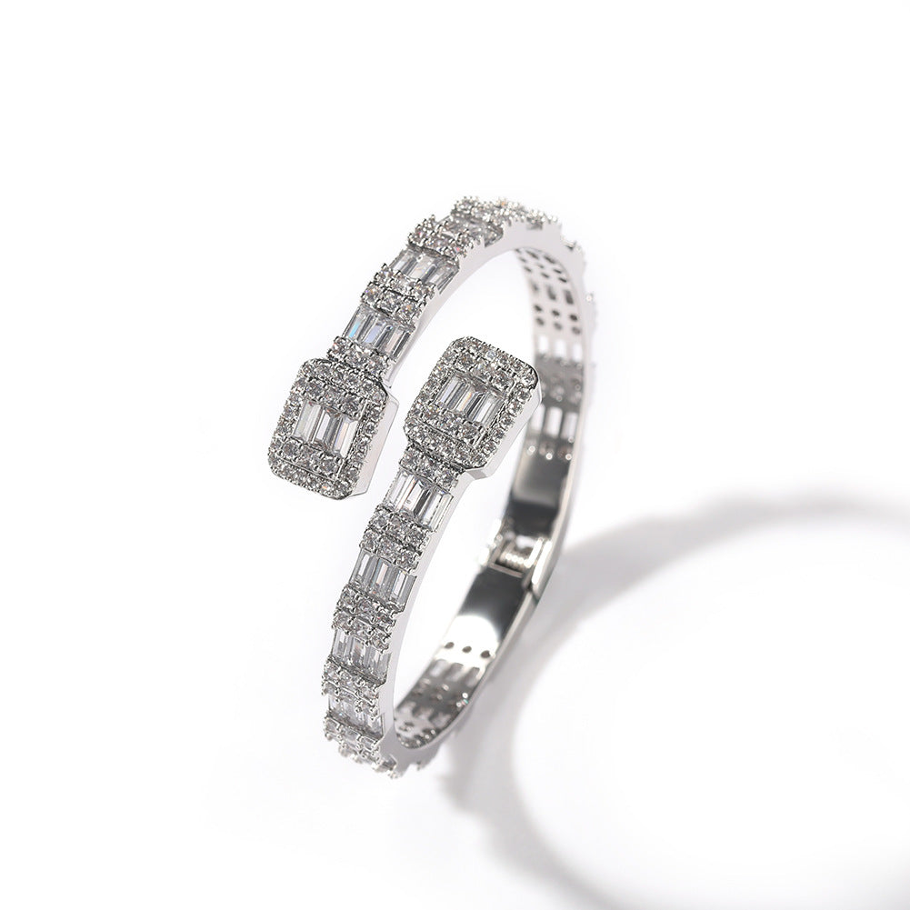 Bracelet Hiphop Bracelet ins Wind Diamond Spectrum St. Valentine's