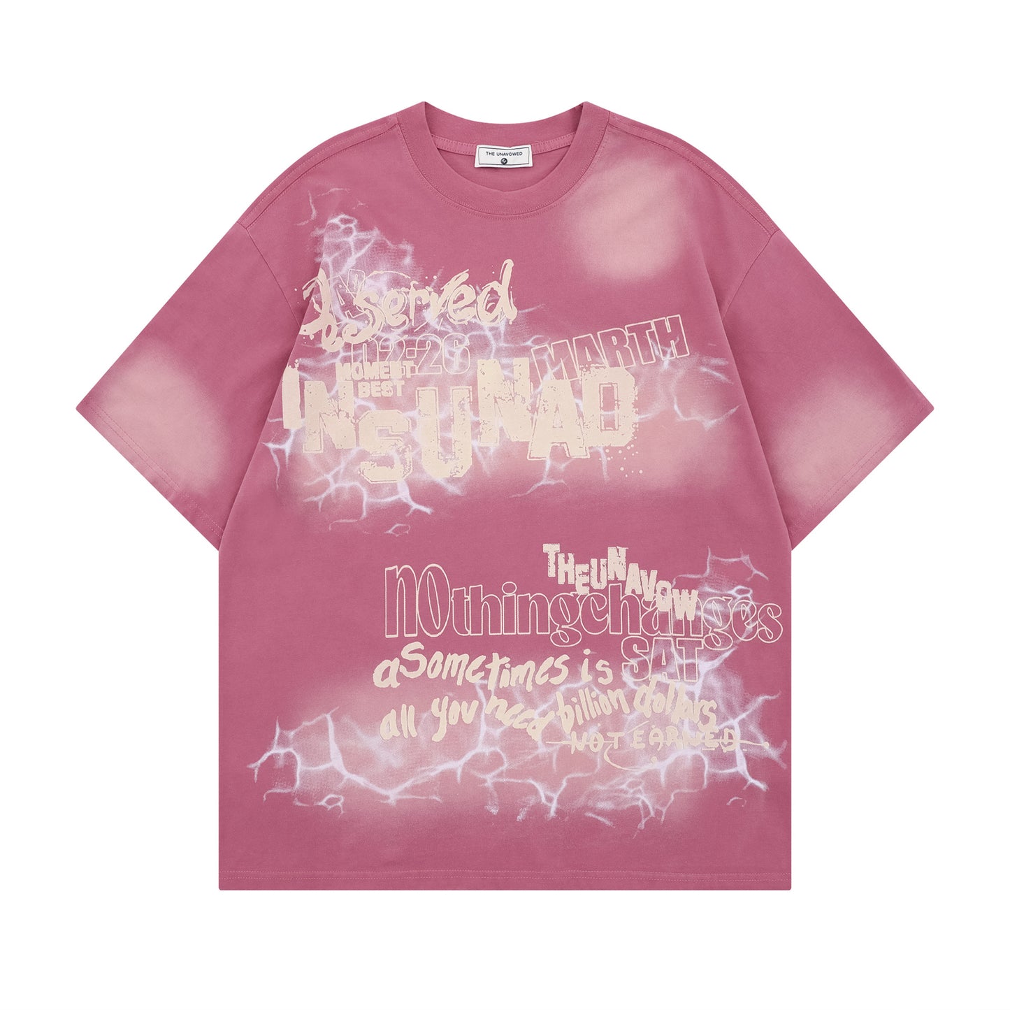 Ye T Shirt Summer Washed Graffiti Printed Short Sleeve T-Shirt