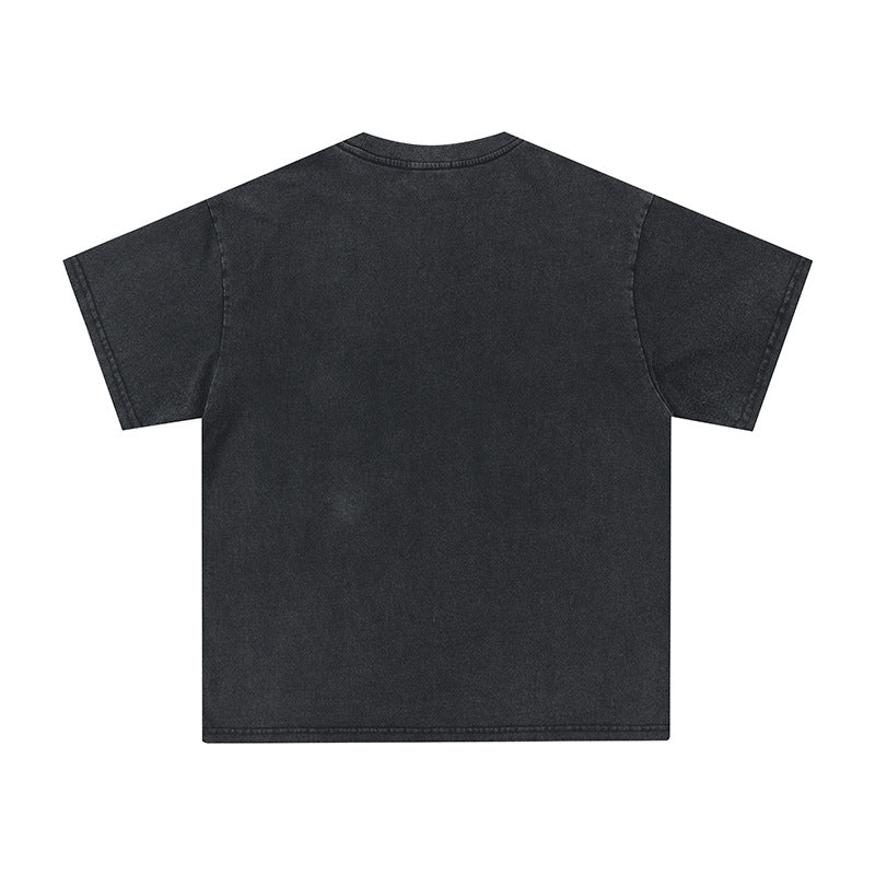 Marcas De Streetwear Short Sleeve T-Shirt Summer Vintage Loose Top