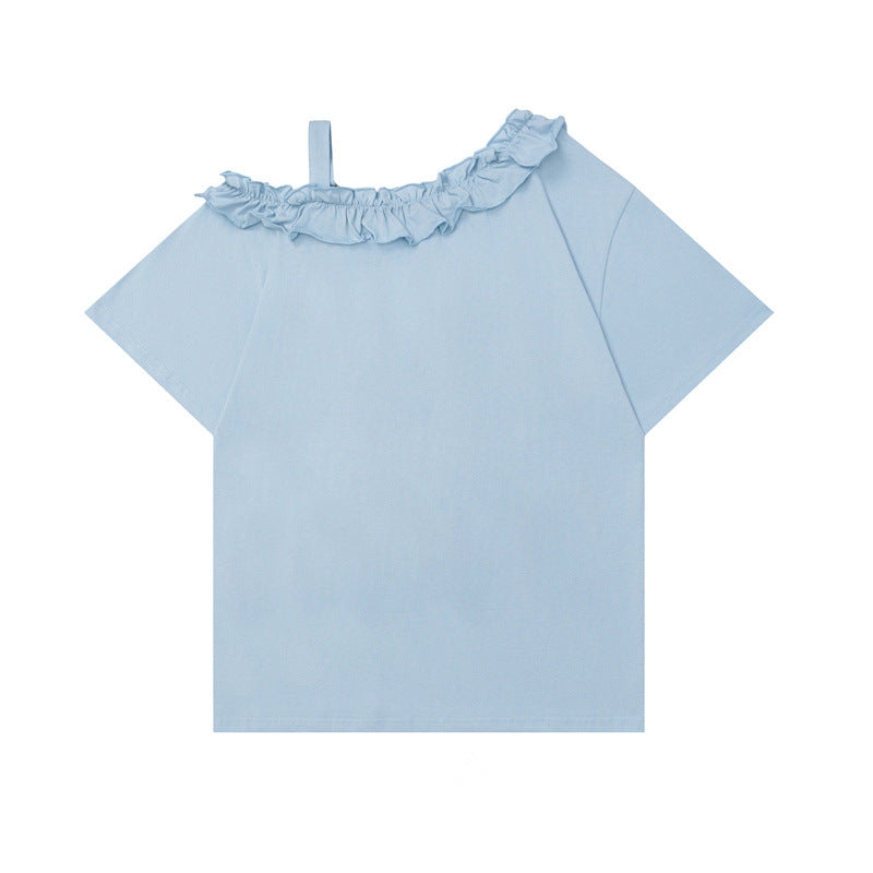 US drip outfits Summer Vintage Casual Loose Short Sleeve T-Shirts