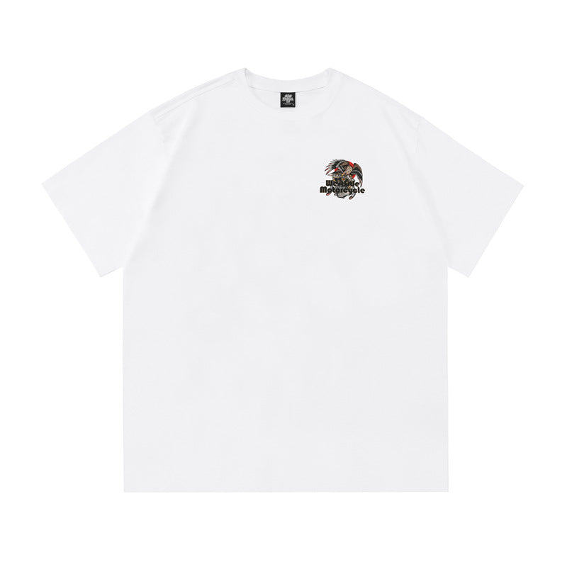 Casual Street Wear Vintage Short Sleeve T-Shirt