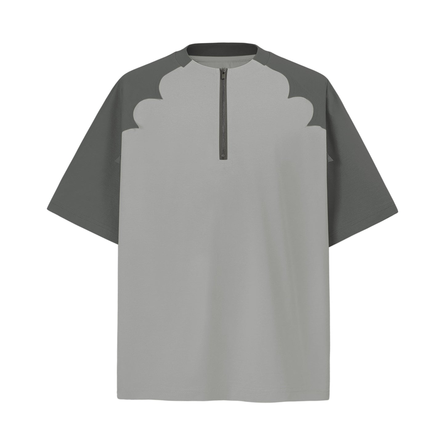 Unisex T-shirts Summer Color Matching Retro Men's Short Sleeve T-Shirt