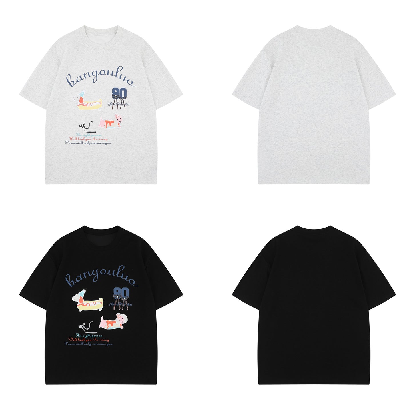Nyc T Shirt Alphabet Print Short Sleeve T-Shirt Summer Top