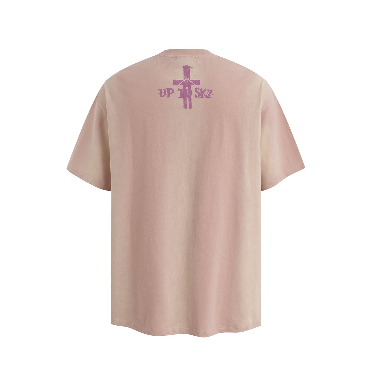 Hustle vintage summer wash t-shirt short sleeve