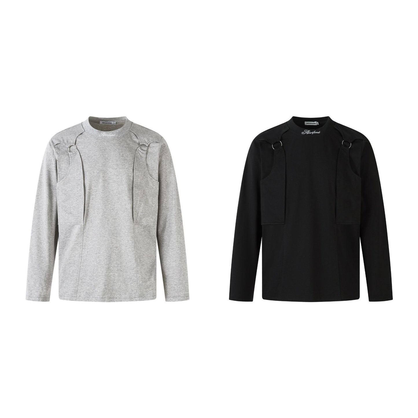 Unisex long-sleeved shirt autumretroloose