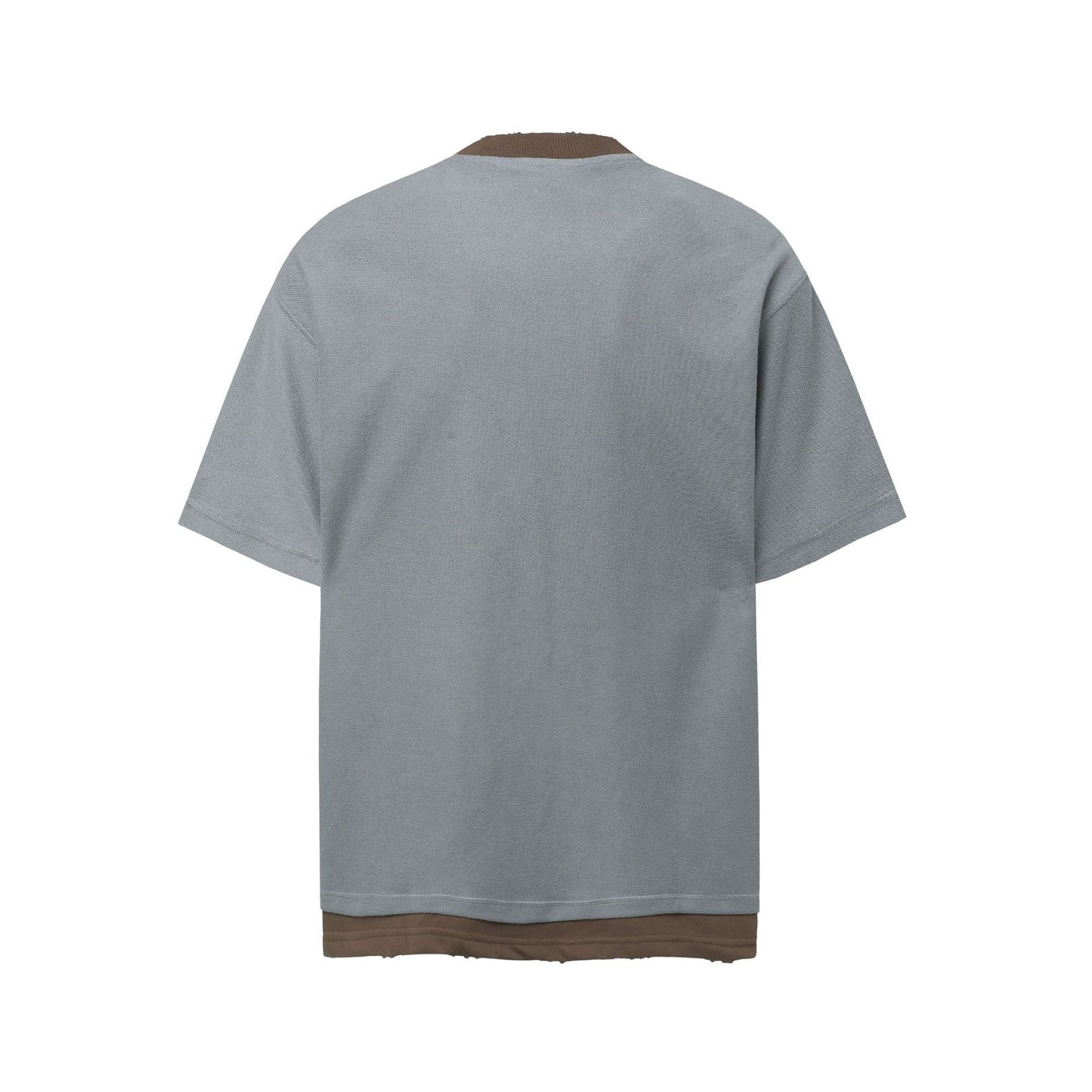 Hip hop clothing new york summer short sleeves retro washed old loose t-shirt