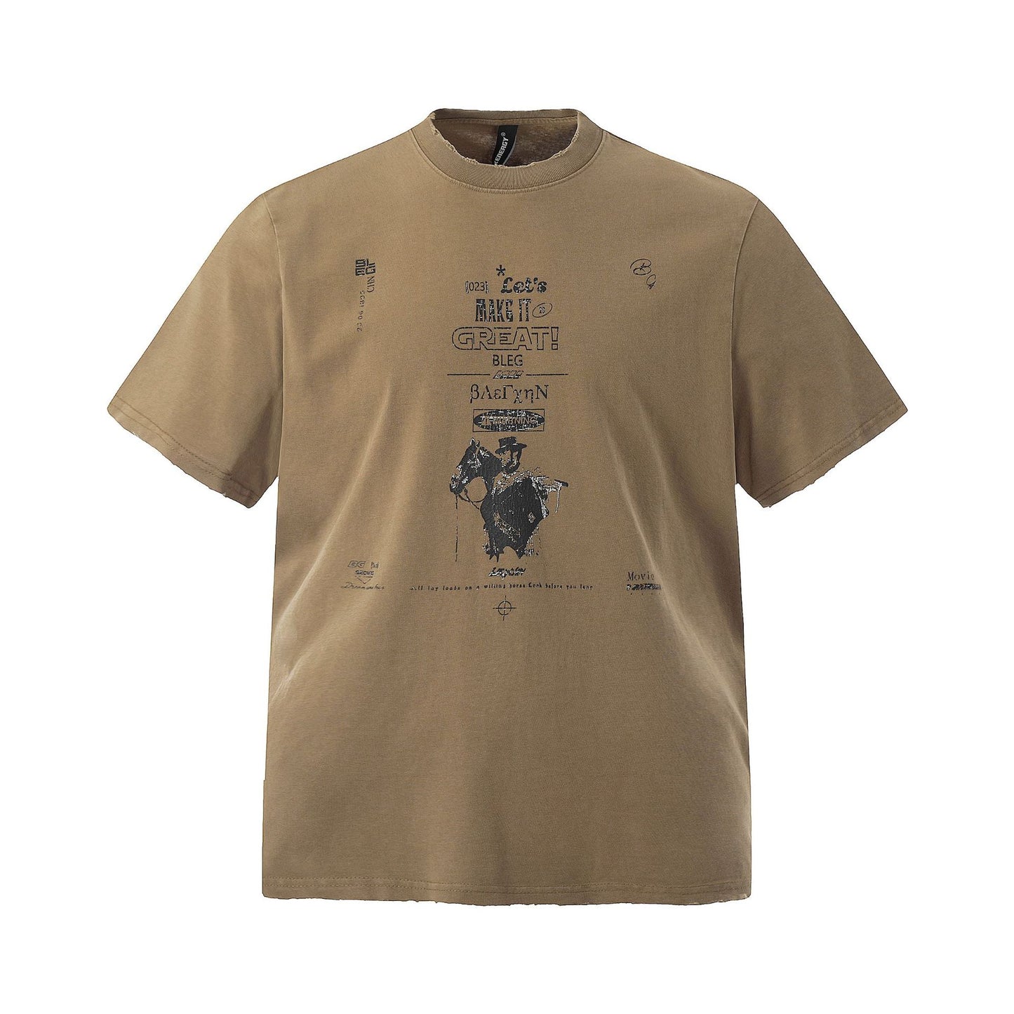Vestimenta De Los 90 Summer T-Shirt Vintage Old T-Shirt Short Sleeve